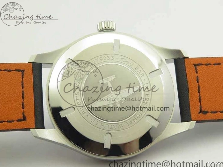 MIROTIME 0719 SoftTouch Mark XVIII Le Petit Prince IW327001 SS MKS 1:1 Best Edition Black Dial On Leather Strap MIYOTA9015 V 7216